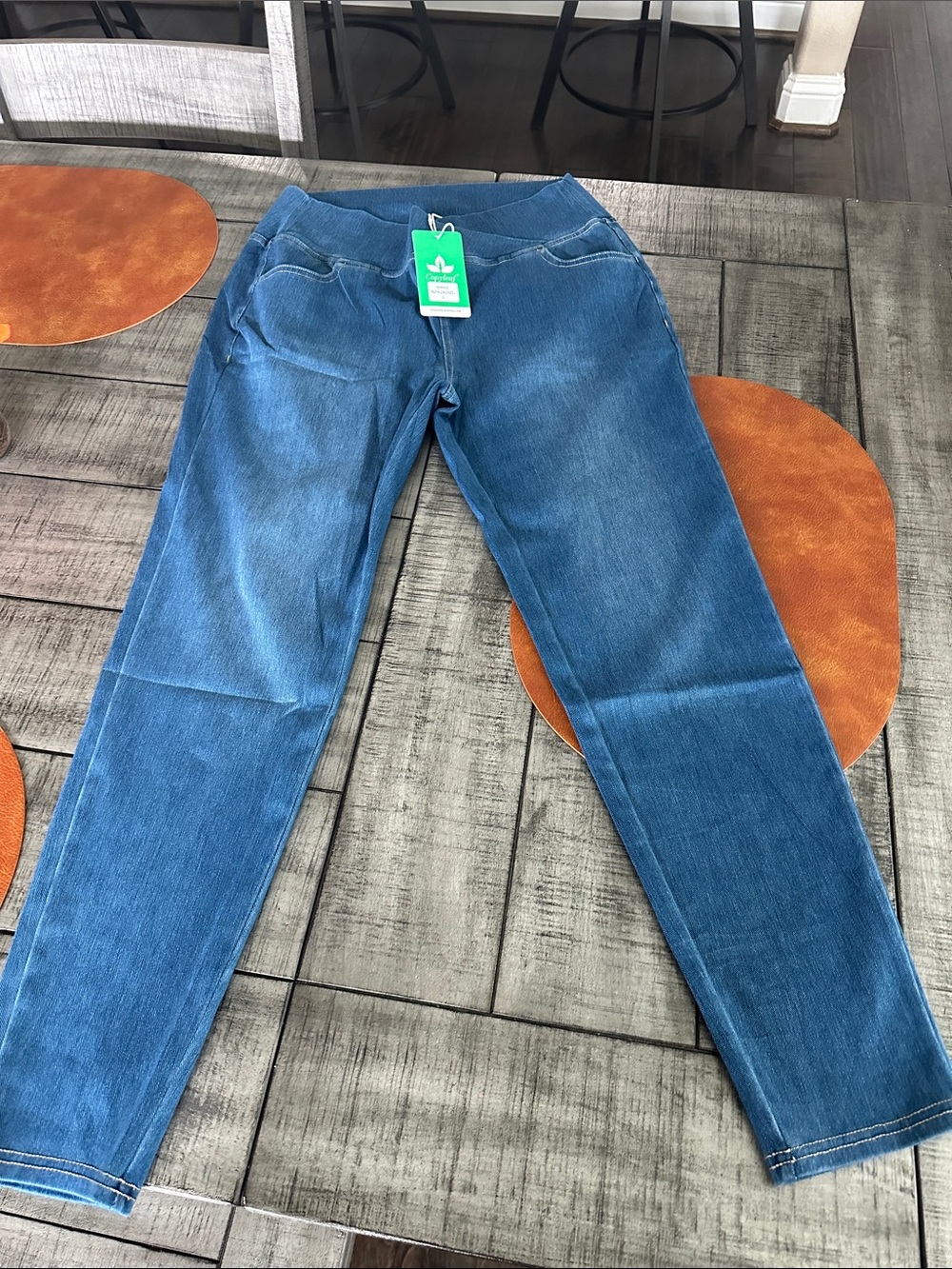 Women’s Blue Stretch Denim Jeans